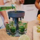 Porta Drinks - Shot Dispenser com 6 copos - Tempore Plus