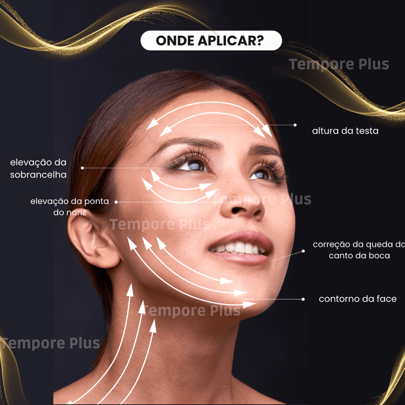 Massageador Facial de Led - Revitalize Plus® - Tempore Plus