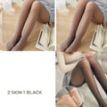 1/2/3pcs Winter Warm Pantyhose Women Sexy Elastic Translucent Women Tights Black Skin Winter Pantyhose - Tempore Plus