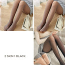 1/2/3pcs Winter Warm Pantyhose Women Sexy Elastic Translucent Women Tights Black Skin Winter Pantyhose - Tempore Plus