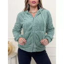 Blusa Frio Feminino Casaco Moletom Pelinho Com pompom Inverno 3RD SD141 - Tempore Plus