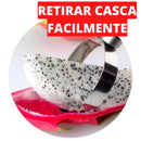 Conjunto de Cortadores de Frutas e Legumes - 3 Peças em Inox - Tempore Plus