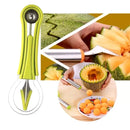 Conjunto de Cortadores de Frutas e Legumes - 3 Peças em Inox - Tempore Plus