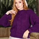 Blusa Fiorella – Malha de Lã Soft Premium