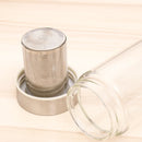 Sip & Savor -Garrafa com Chá Infusor Inox 550ml - Tempore Plus