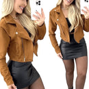 Jaqueta Feminina de Suede - Tempore Plus