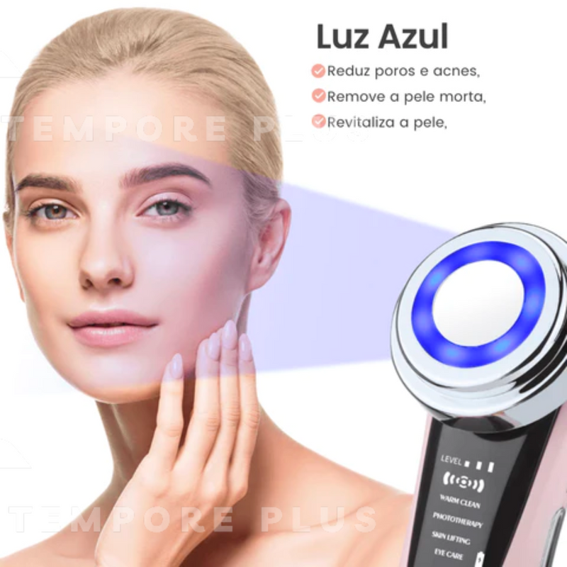 Massageador Facial de Led - Revitalize Plus® - Tempore Plus