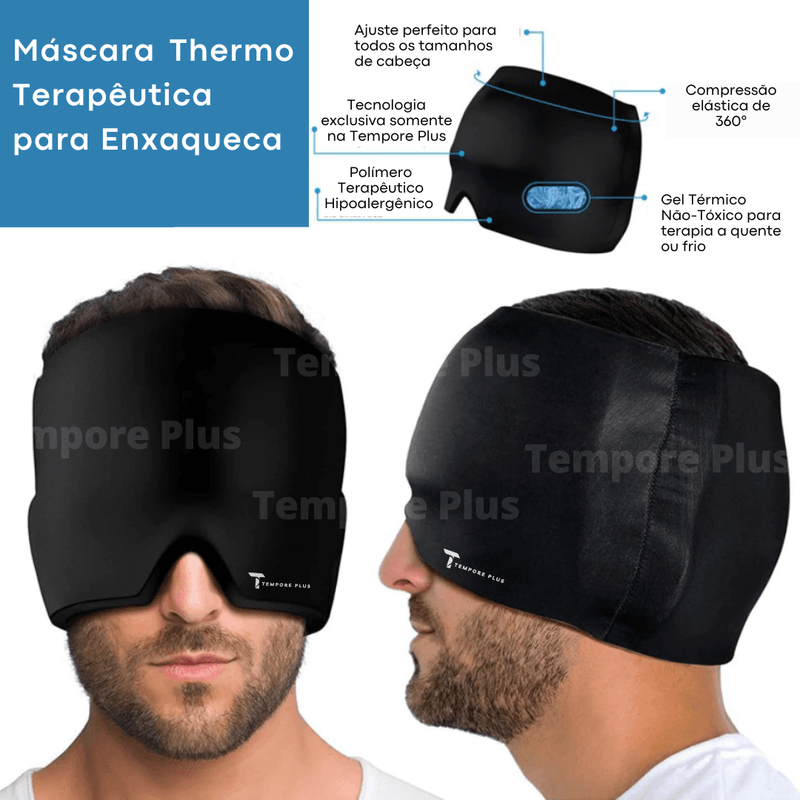 Máscara Thermo Terapêutica para Enxaqueca ® - Tempore Plus