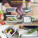 Cuisine - Tábua de Corte Multifuncional 3 em 1 - Tempore Plus