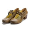 Sandália de Couro Margarida - Tempore Plus