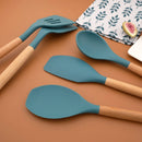 Kit Utensílios de Cozinha de Silicone Livre de BPA - Tempore Plus