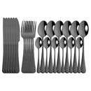 Jogo de Talheres Mermaid Luxor - 24 Peças em Aço Inox - Tempore Plus